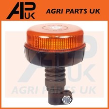 Flexi LED Flashing Amber Beacon for John Deere Case IH JCB McCormick Tractor
