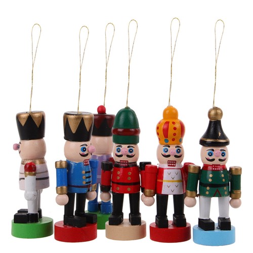 Pcs wood nutcracker figurine - 6,