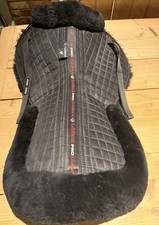 Le Mieux Pro Lambskin Half Pad, Black, Large