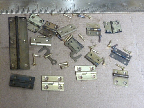 Useful lot old clock - useful, case-door