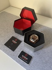 Detomaso Steppenwolf Men’s Watch - Tan/Brown - Original Box & Papers