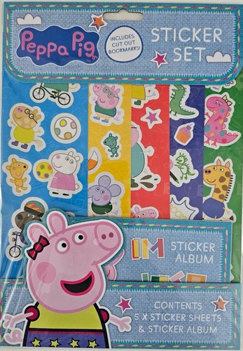 Peppa pig sticker sheets - peppa,