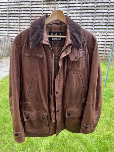 Light brown leather vintage - brown,