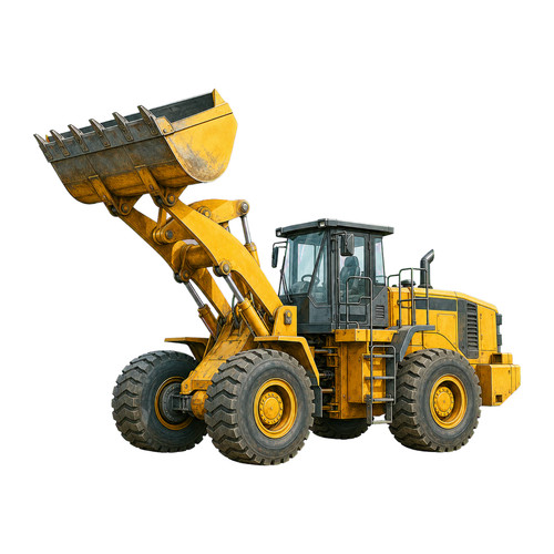 Construction digger wheeled - digger,