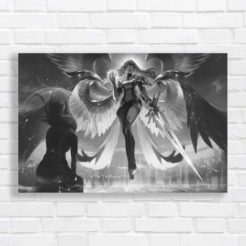 Radiant angel guardian black - angel,