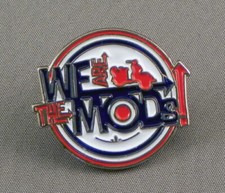 WE ARE THE MODS SCOOTER ENAMEL