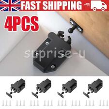4PCS Beetle Touch Push To Open Latch Catch Cabinet Cupboard Door With Screws UK