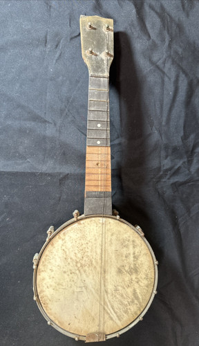 Ukulele banjo inch head - 8-inch, wood