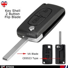 2 Button Remote Key Case Fob