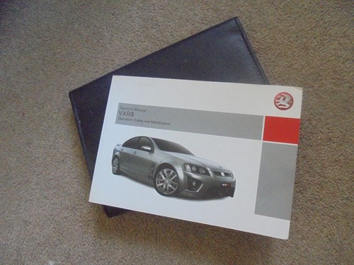 Vauxhall vxr8 handbook - vxr8,