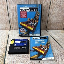 Theme Park Sega Mega Drive