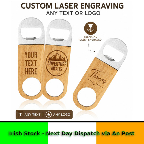 Personalised wooden bottle - personalised,