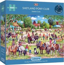 1000 Piece Shetland Pony Jigsaw Puzzle Gibsons Family Mind Relaxing Games