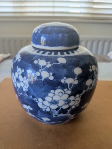 Late 19th century prunus - prunus, blue