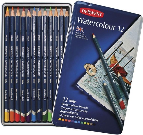 Derwent watercolour tin - derwent,