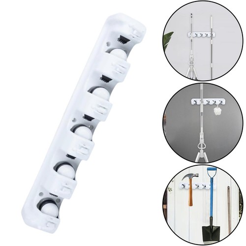 Self adhesive mop broom - broom, holder