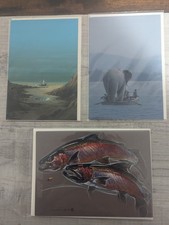 3 art print greeting cards &