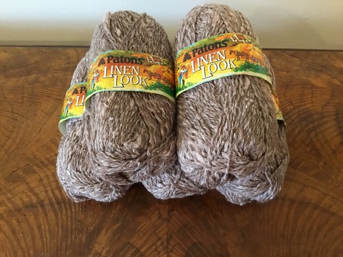 50g balls patons linen - 50g,
