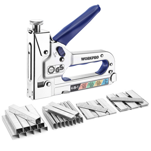 Workpro staple gun - 4-in-1,