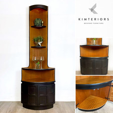 Nathan Corner Unit / Drinks Cabinet in Black