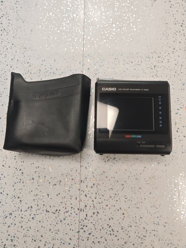 Casio 6500 lcd colour - casio, tv-6500