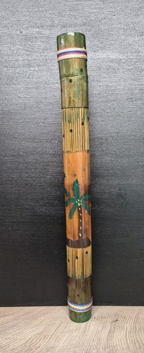 Vintage hand painted bamboo - vintage,