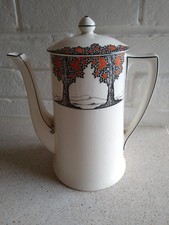 Crown Ducal Orange Tree  Large Coffee Pot.