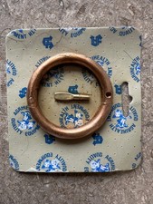 Heavy Bull Nose Ring solid Copper c/w Lock Key 2.75in Cattle Piercing