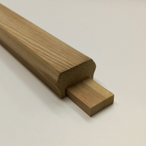 Timber wood decking handrail - timber,