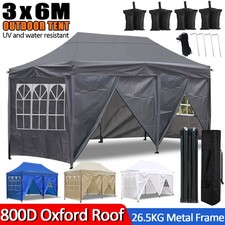 3x6m Heavy Duty Pop up Canopy