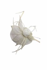 Clearance Flower Feather Hat