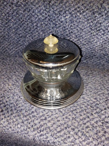 1950 chrone and - 1950's, glass