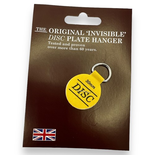 Disc plate hangers - hangers, wall