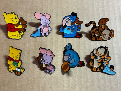 Pooh bear friends pin badges - &,