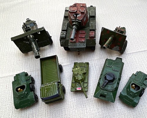 Vintage diecast military job - military,
