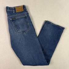 Vintage 70s Lee Riders Jeans Mens 31x34 (Fit 30x33) Blue Talon 42 Union Made USA