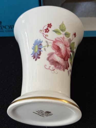 Coalport bone china vase - bone,