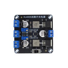 DC-DC Step-down Power Supply Module Dual-way 5A 5-32V to 0.8-30V Power Board