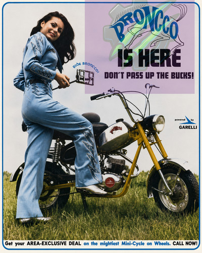 1969 garelli broncco mini bike - 1969,