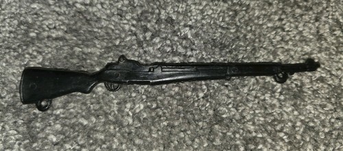 Vintage black plastic toy - plastic,