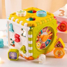 6 in 1 Activity Cube Toddler Holiday Baby Toys For 1-2 Years old Boys & Girls