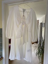 Ted Baker White Tie Front Mini