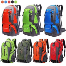40 60 70Litre Backpack Large Waterproof Hiking Travel Rucksack Luggage Sport Bag