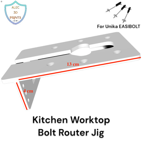 Kitchen worktop bolt router - worktop,