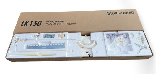 Mint knitting machine - mint, silver