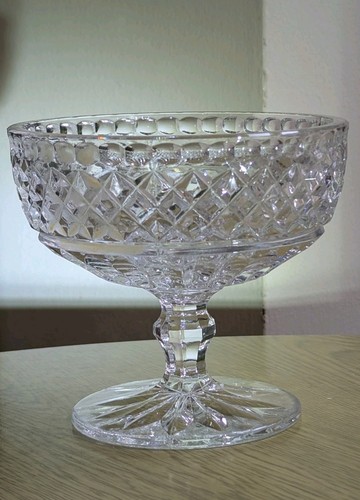 Bohemia crystal footed