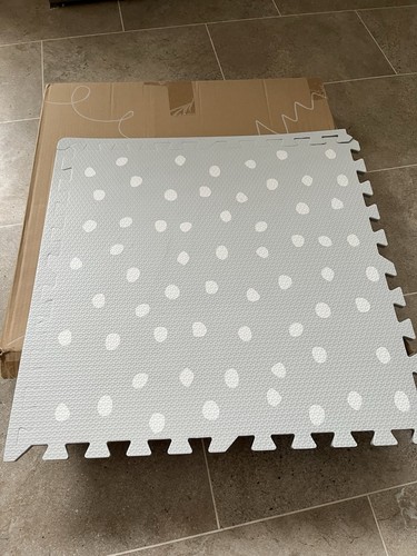 Grey jigsaw foam play - jigsaw, mat