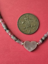 LOLA ROSE PINK RHODONITE HEART