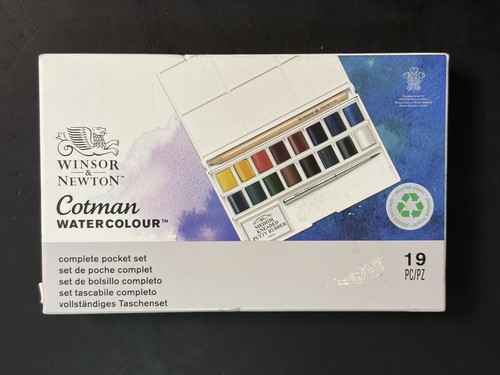 Cotman watercolour complete - watercolour,