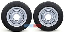 Two 195 X 12 195/60 R12C Trailer Tyre on 5 Stud 6.5 inch PCD Rim Ifor Williams